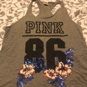 Loose and stretchy tank top